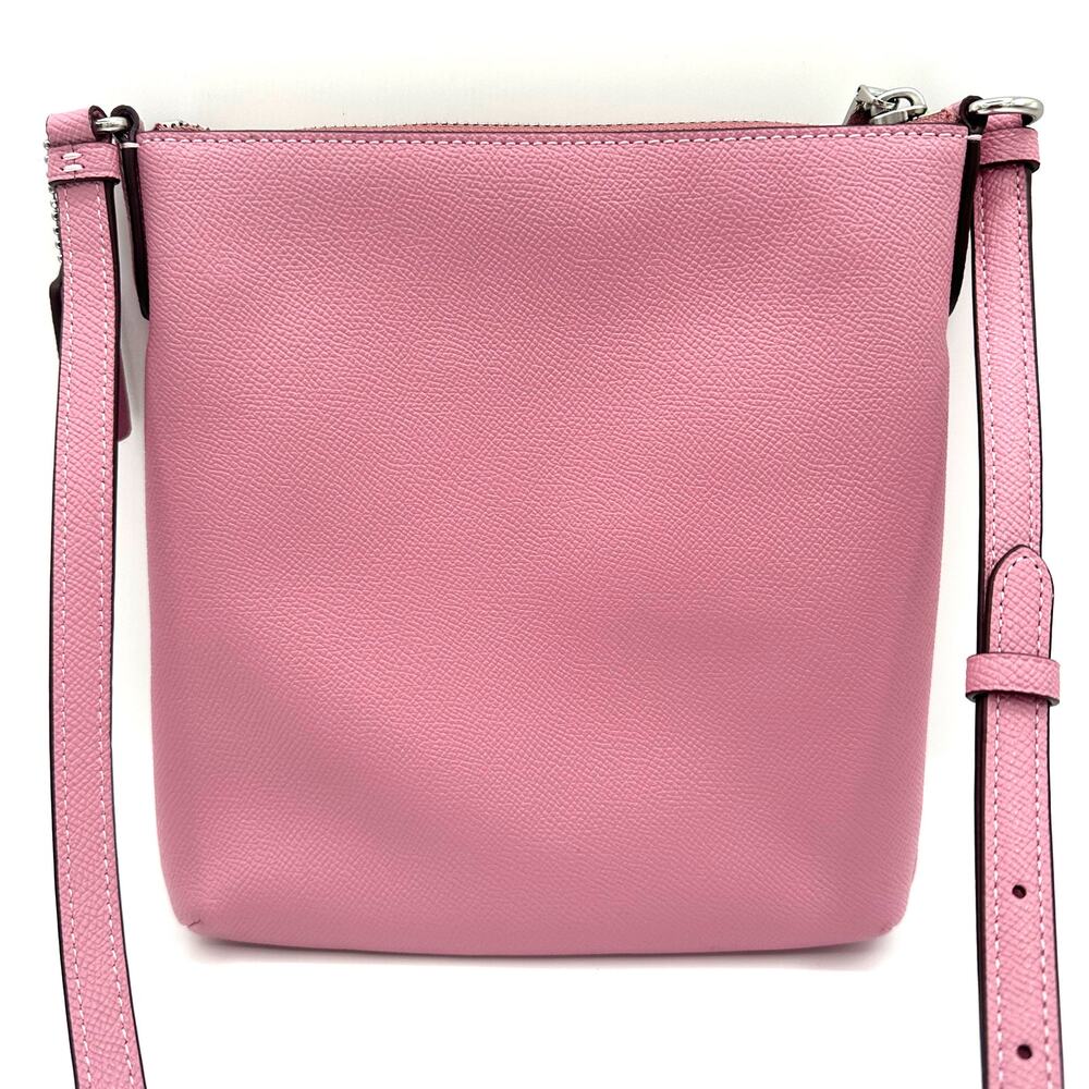 Coach Mini Rowan File Bag Crossbody Purse in Tulip Leather CE871 - Picture 2 of 6